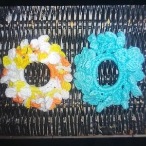 Cotton scrunchie machine wash and dry  tie hair